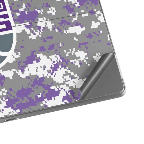 NBA Sacramento Kings Purple Digi Camo Surface Pro 8 Skin
