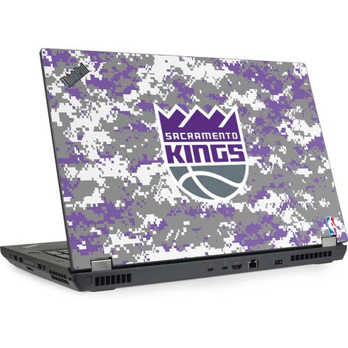 NBA Sacramento Kings Purple Digi Camo Lenovo ThinkPad Skin