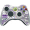 NBA Sacramento Kings Purple Digi Camo Xbox 360 Wireless Controller Skin