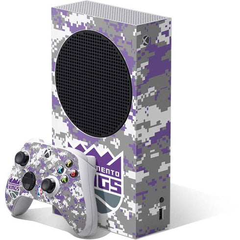 NBA Sacramento Kings Purple Digi Camo Xbox Series S Bundle Skin