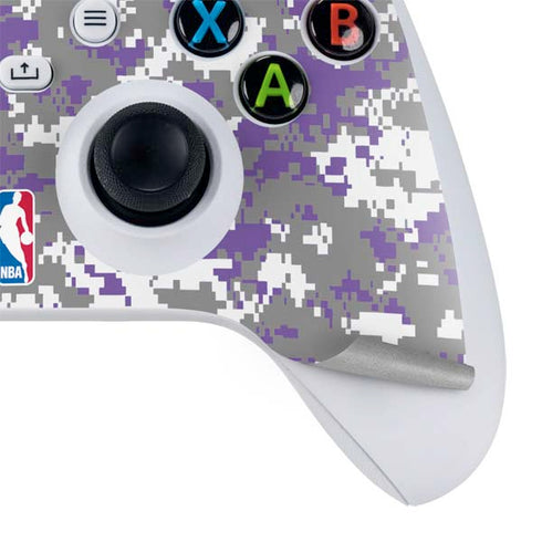 NBA Sacramento Kings Purple Digi Camo Xbox Series S Skins