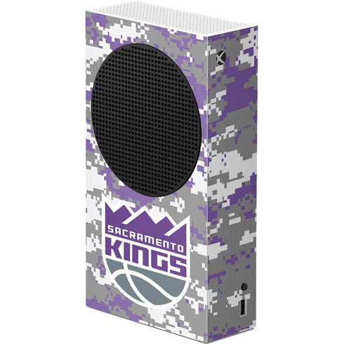 NBA Sacramento Kings Purple Digi Camo Xbox Series S Console Skin