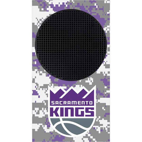 NBA Sacramento Kings Purple Digi Camo Xbox Series S Console Skin