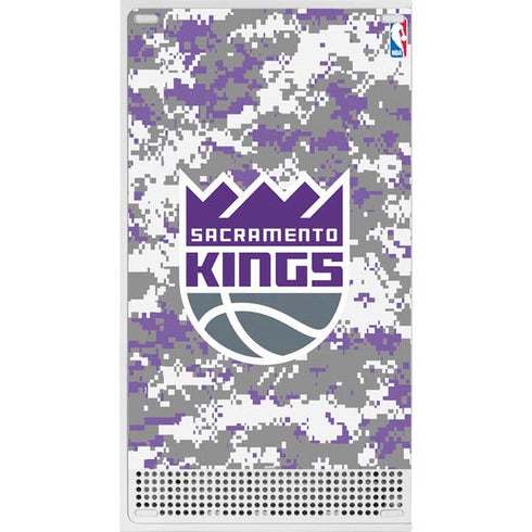NBA Sacramento Kings Purple Digi Camo Xbox Series S Console Skin