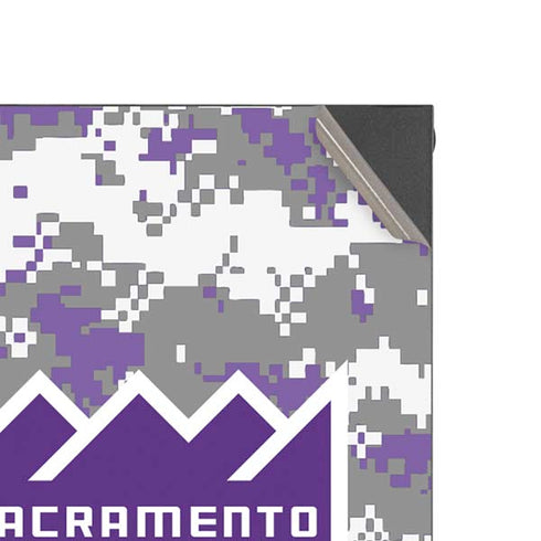 NBA Sacramento Kings Purple Digi Camo Xbox Series X Console Skin