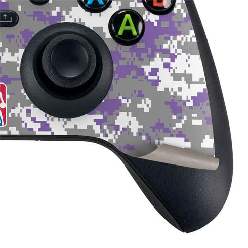 NBA Sacramento Kings Purple Digi Camo Xbox Series X Controller Skin