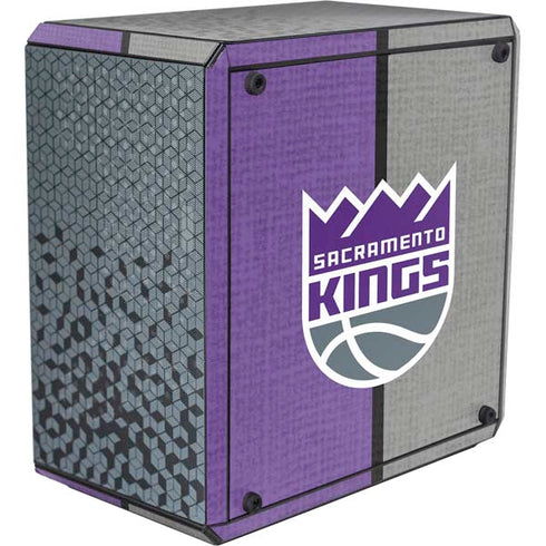 NBA Sacramento Kings Split Canvas Cooler Master MasterBox Q300L Mini Tower Skin