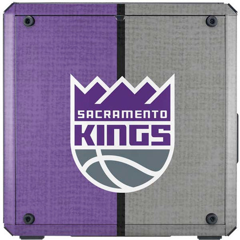NBA Sacramento Kings Split Canvas Cooler Master MasterBox Q300L Mini Tower Skin