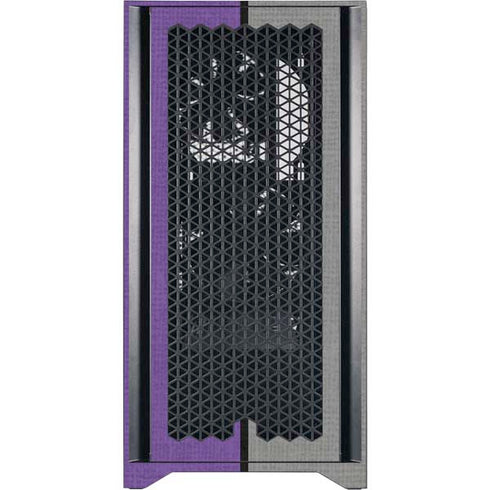 NBA Sacramento Kings Split Canvas Corsair 4000D Tempered Glass Mid-Tower ATX Case Skin