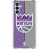 NBA Sacramento Kings Split Canvas Galaxy A13 5G Clear Case
