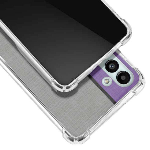 NBA Sacramento Kings Split Canvas Galaxy A13 5G Clear Case
