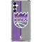 NBA Sacramento Kings Split Canvas Galaxy A14 5G Clear Case