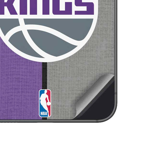 NBA Sacramento Kings Split Canvas Galaxy A14 5G Skin