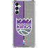 NBA Sacramento Kings Split Canvas Galaxy A15 5G Clear Case