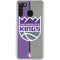 NBA Sacramento Kings Split Canvas Galaxy A21 Clear Case