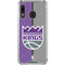 NBA Sacramento Kings Split Canvas Galaxy A30 Clear Case