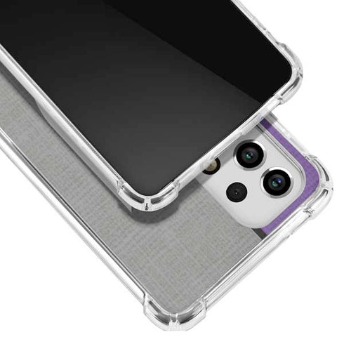 NBA Sacramento Kings Split Canvas Galaxy A33 5G Clear Case