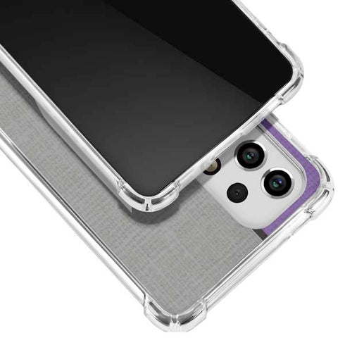 NBA Sacramento Kings Split Canvas Galaxy A53 5G Clear Case
