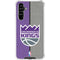 NBA Sacramento Kings Split Canvas Galaxy A54 5G Clear Case