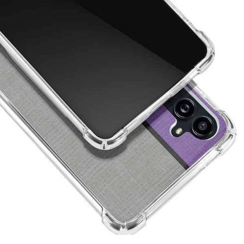NBA Sacramento Kings Split Canvas Galaxy A54 5G Clear Case