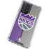NBA Sacramento Kings Split Canvas Galaxy A72 5G Clear Case
