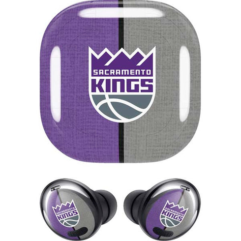 NBA Sacramento Kings Split Canvas Galaxy Buds Pro Skin