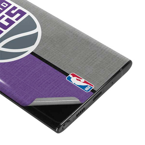 NBA Sacramento Kings Split Canvas Galaxy Note 10 Plus Skin