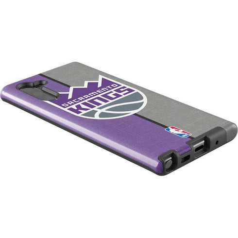 NBA Sacramento Kings Split Canvas Galaxy Note 10 Pro Case