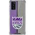 NBA Sacramento Kings Split Canvas Galaxy Note20 5G Clear Case