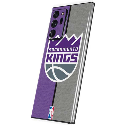 NBA Sacramento Kings Split Canvas Galaxy Note20 Ultra 5G Skin