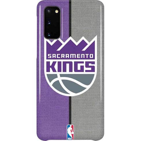 NBA Sacramento Kings Split Canvas Galaxy S20 Lite Case