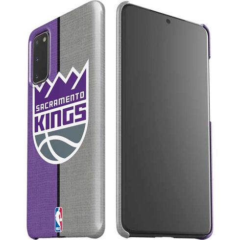 NBA Sacramento Kings Split Canvas Galaxy S20 Lite Case