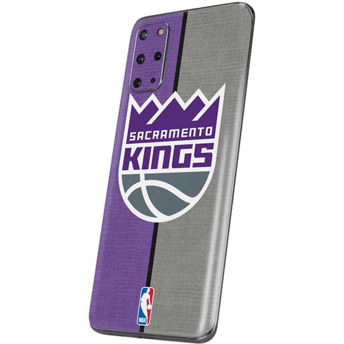 NBA Sacramento Kings Split Canvas Galaxy S20 Plus Skin