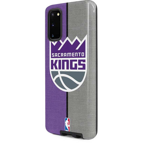 NBA Sacramento Kings Split Canvas Galaxy S20 Pro Case