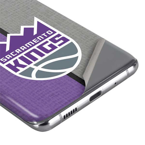 NBA Sacramento Kings Split Canvas Galaxy S20 Ultra 5G Skin