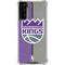 NBA Sacramento Kings Split Canvas Galaxy S21 FE Clear Case
