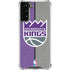 NBA Sacramento Kings Split Canvas Galaxy S21 FE Clear Case