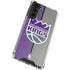 NBA Sacramento Kings Split Canvas Galaxy S21 FE Clear Case