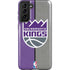 NBA Sacramento Kings Split Canvas Galaxy S21 FE Pro Case