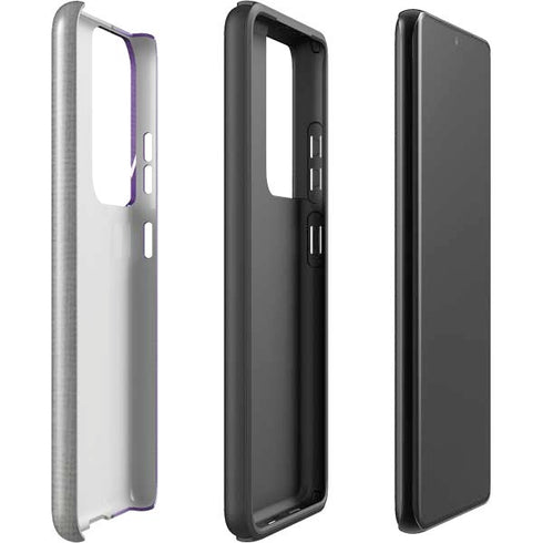 NBA Sacramento Kings Split Canvas Galaxy S21 Ultra 5G Pro Case