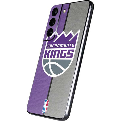 NBA Sacramento Kings Split Canvas Galaxy S22 Skin