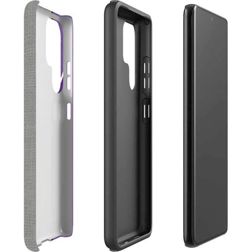 NBA Sacramento Kings Split Canvas Galaxy S22 Ultra Pro Case