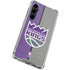 NBA Sacramento Kings Split Canvas Galaxy S23 FE Clear Case
