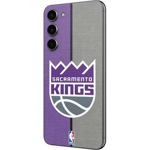 NBA Sacramento Kings Split Canvas Galaxy S23 Plus Skin