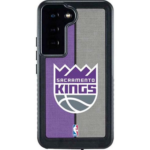 NBA Sacramento Kings Split Canvas Galaxy S23 Waterproof Case