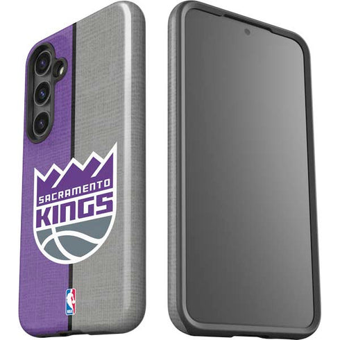 NBA Sacramento Kings Split Canvas Galaxy S24 Impact Case