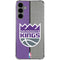 NBA Sacramento Kings Split Canvas Galaxy S24 Plus Clear Case