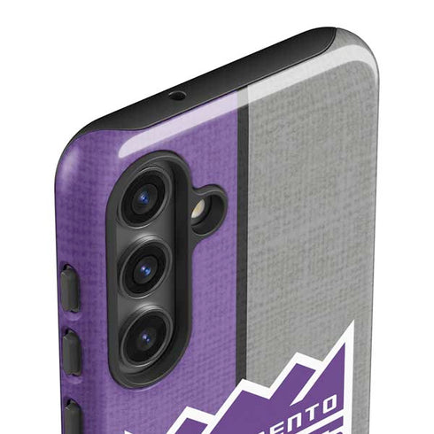 NBA Sacramento Kings Split Canvas Galaxy S24 Plus Impact Case