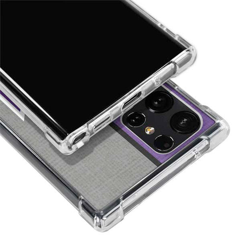 NBA Sacramento Kings Split Canvas Galaxy S24 Ultra Clear Case