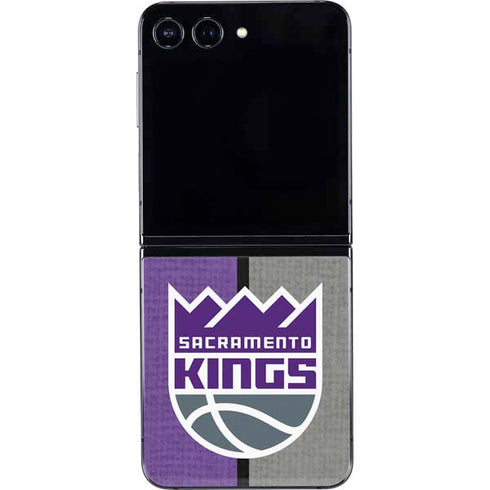 NBA Sacramento Kings Split Canvas Galaxy Z Flip5 5G Skin